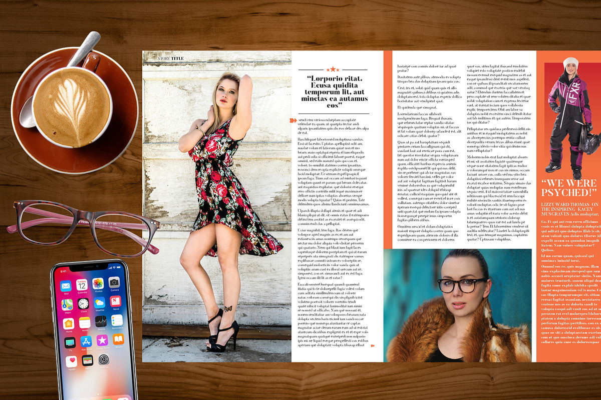 Magazine Template, a Magazine Template by Red Cactus Creative (Photo 11 of 21)