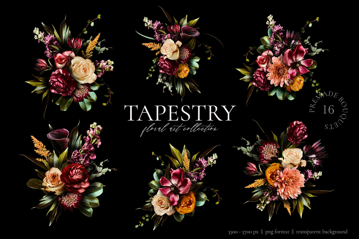 Tapestry Floral Art Collection, an Object Graphic by Eclectic Anthology (Photo 7 of 18)