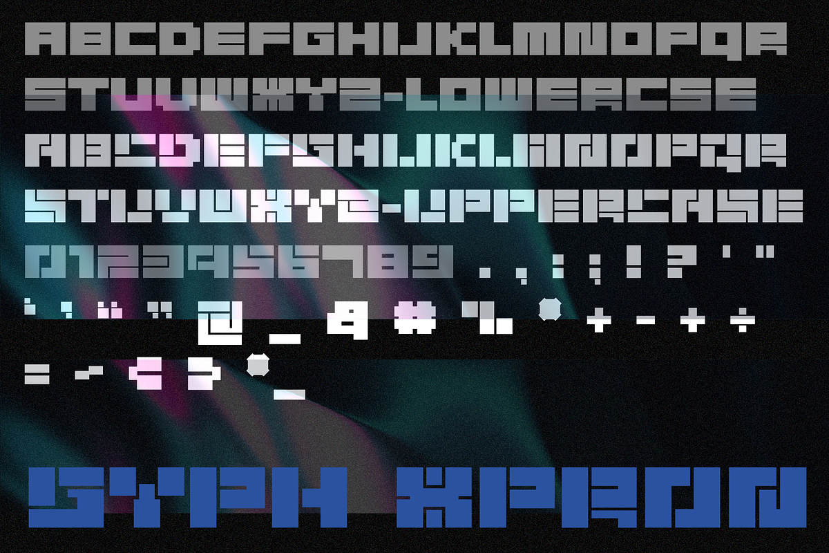 Xpron STENCIL Geo Font, a Sans Serif Font by Erifqizefont (Photo 6 of 10)