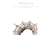 Watercolor Witchy Halloween Clipart, an Illustration by Pati Paints (Thumbnail 4 of 10)