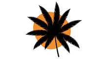Stylish tropical palm wall decor, an Illustration by Amazin_art (Thumbnail 12 of 33)