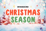 Christmas Season - Decorative Font, a Font by KiddoGlyphs Studio (Thumbnail 1 of 5)