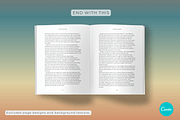 KDP Book Mockups for Canva, a Books & Magazine Mockup by Mockup Scene (Thumbnail 10 of 18)