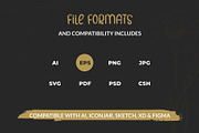 Flower Icons, a Duotone Icon by Brickclay (Thumbnail 4 of 6)