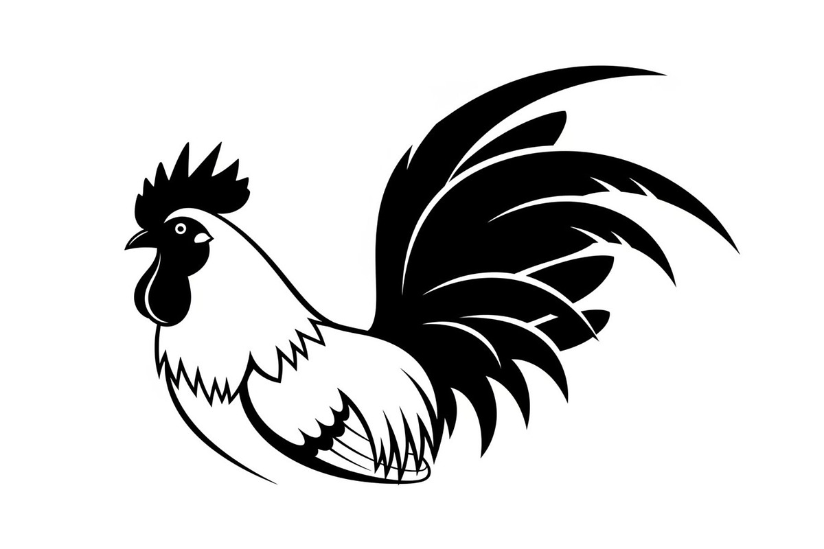 Rooster Chicken Silhouette Bundle, an Illustration by Designs_River (Photo 31 of 51)