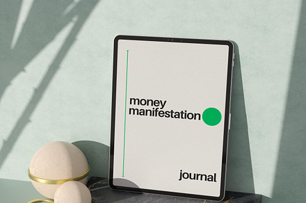 PLR/MRR Money Mindset Journal, a Stationery Template by Brand Your Biz Co.