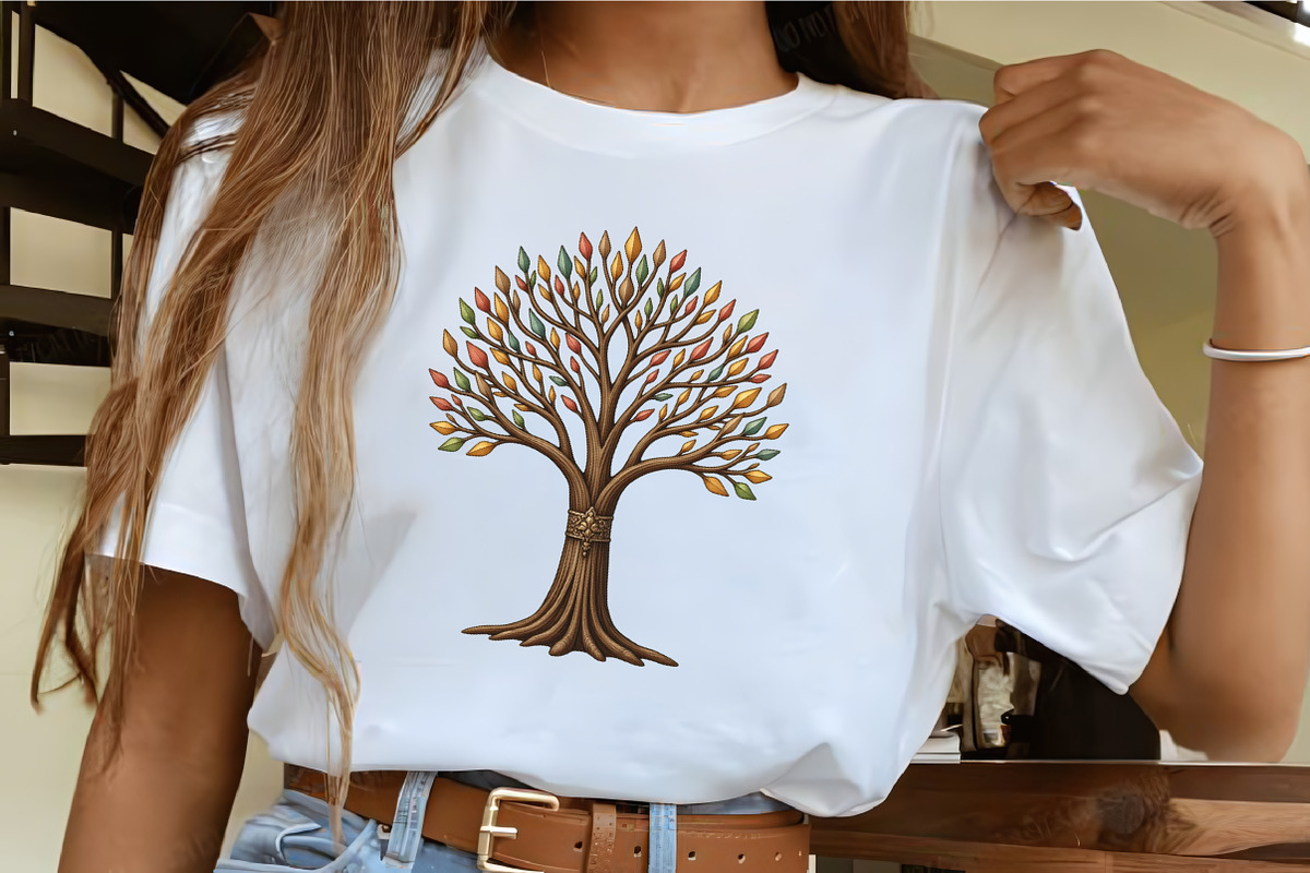 Tree of Life Stained Glass Clipart, an Illustration by CrexoraLab (Photo 2 of 5)