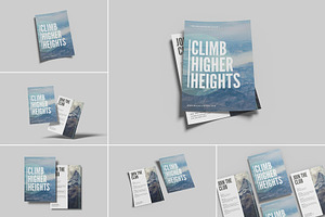 A4 Flyer Mockup, an Advertising Mockup by Hubzway