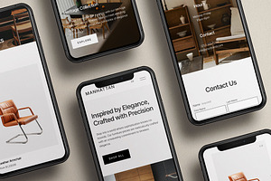 Manhattan Squarespace 7.1 Template