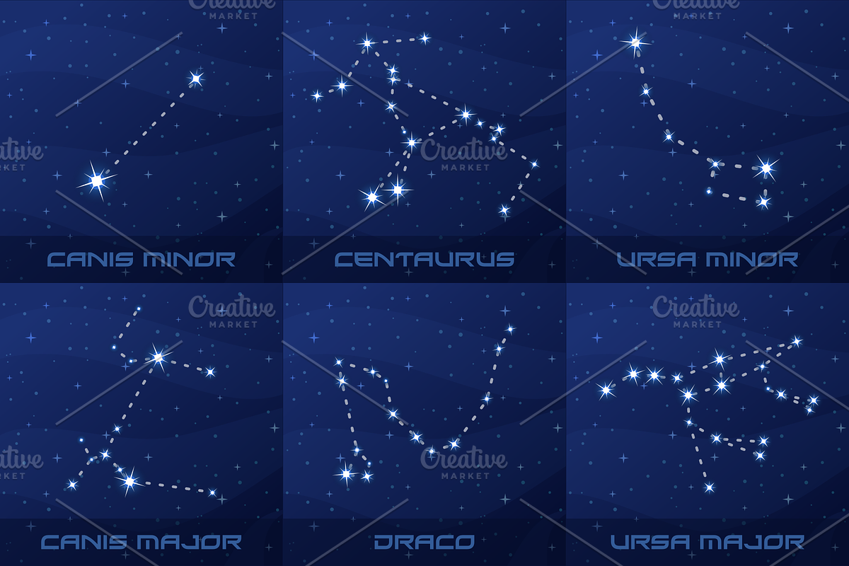 Big Constellations Pack, an Illustration by AhNinniah (Photo 2 of 2)