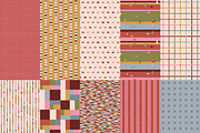 Nostalgia Archive. Seamless patterns, a Pattern Graphic by oxygen_8 (Thumbnail 8 of 9)