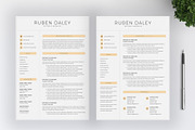 Word Resume Template & Cover Letter, a Resume Template by SalientResume (Thumbnail 3 of 5)