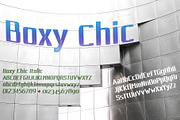 The Boxy squared sans family, a Sans Serif Font by Radiqx Press (Thumbnail 3 of 4)
