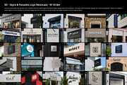 30 Signs & Facade Logo Mockups - V4, an Advertising Mockup by Asylab (Thumbnail 2 of 38)