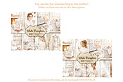 Neutral Autumn Junk Journal Pages, an Illustration by GlamArtZhanna (Thumbnail 2 of 10)