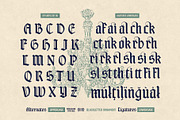 Soul Clock Typeface, a Blackletter Font by alit design (Thumbnail 15 of 20)