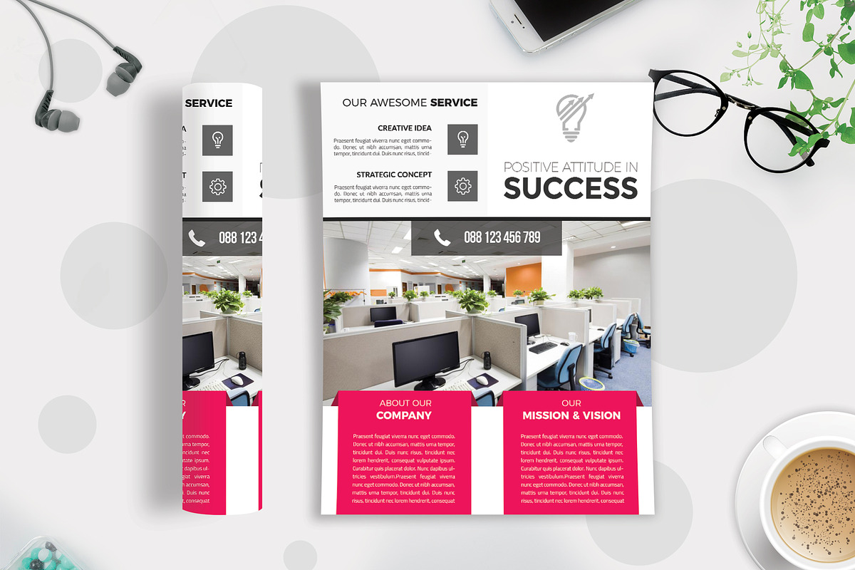 50+ Business Flyers Bundle, a Flyer Template by Imagine Design Studio (Photo 46 of 52)