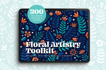 Floral Artistry Procreate Toolkit