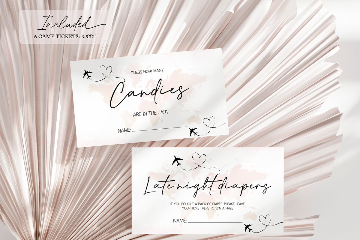 Adventure Awaits Party Games Bundle, an Invitation Template by Digital_Mind