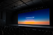 Conference Hall screen mockups, a Mockup by Wannathis.one (Thumbnail 3 of 10)