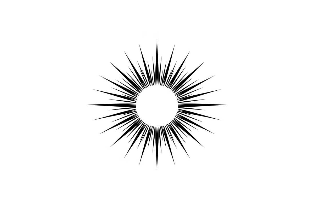 Sunburst Rays Vector Bundle Bundle, an Illustration by yasushie (Photo 5 of 31)
