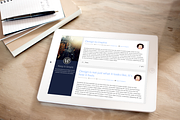 Keep It Simple Blog theme, a WordPress Template by uExel Web Design Shop (Thumbnail 3 of 5)