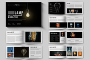 Lamp Magazine Template, a Magazine Template by ContestDesign (Thumbnail 1 of 5)