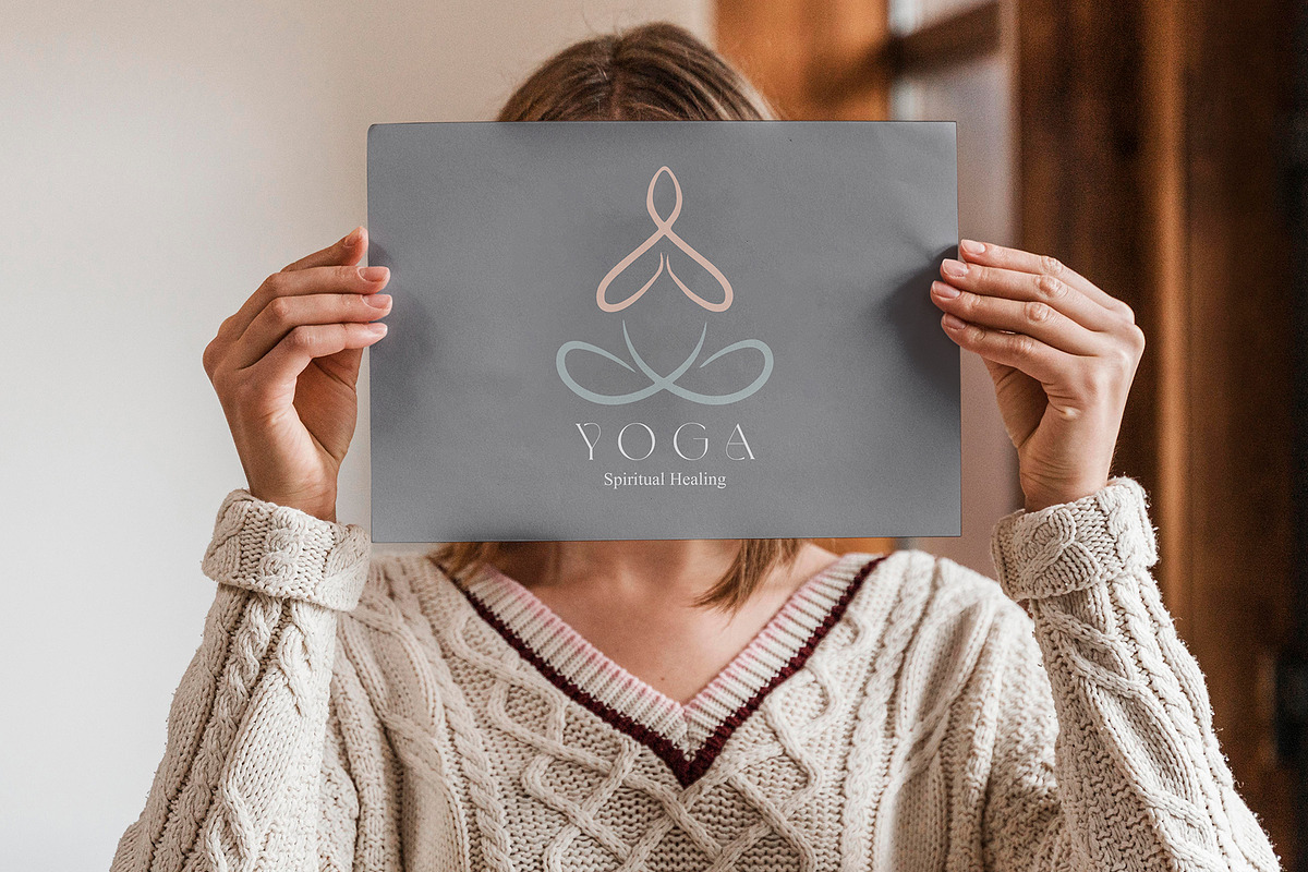 Abstract Yoga Logo Design, a Branding & Logo Template by YUDesignStore (Photo 6 of 6)