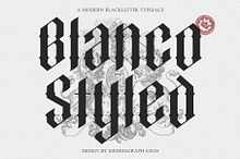 Blanco Styled – A Modern Blackletter