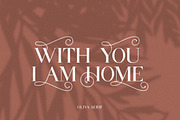 Oliva Serif Font, a Serif Font by Salt & Pepper Designs (Thumbnail 2 of 10)