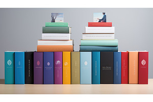 help box set books ai generated, a Business Photo by pikepicture
