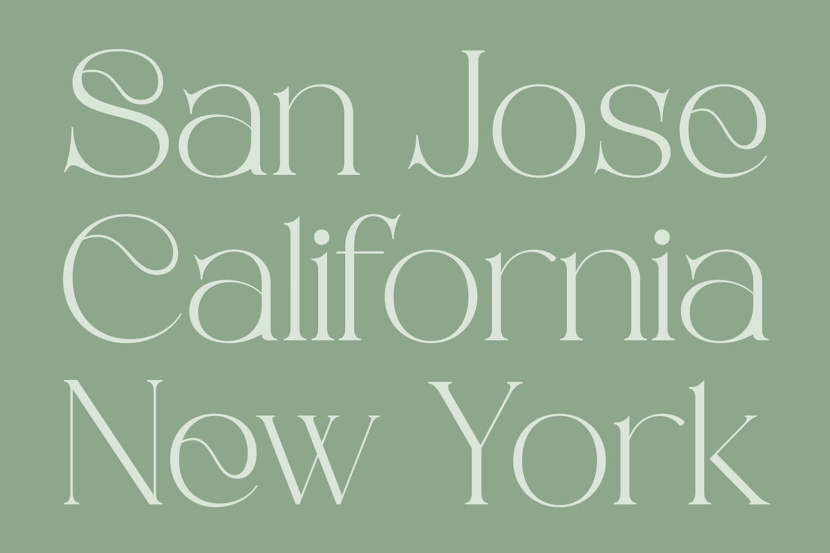 CS Sage – Art Nouveau Font, a Serif Font by Craft Supply Co. (Photo 5 of 8)