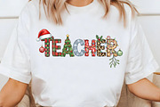 Christmas Teacher png, an Illustration by Designworld (Thumbnail 2 of 5)