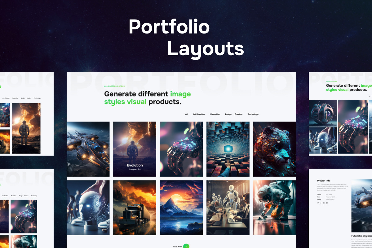Aine – AI Business Technology Theme, a WordPress Template by Opal Wordpress Theme (Photo 4 of 7)