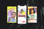 Pop-Vsual Instagram Template | PSD, a Social Media Template by Azruca (Thumbnail 3 of 6)