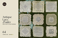 Antique Lace Doilies Collection by  in Graphics