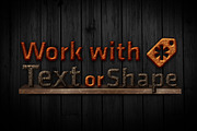 2 beautiful wooden style, a Layer Style Add-On by Chuhe86 (Thumbnail 2 of 2)