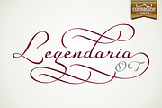 Legendaria OT, a Script Font by Corradine Fonts (Thumbnail 1 of 7)