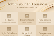 Dinely - Luxury Restaurant Website, an UI Kit Template by dhuhacreative (Thumbnail 10 of 16)