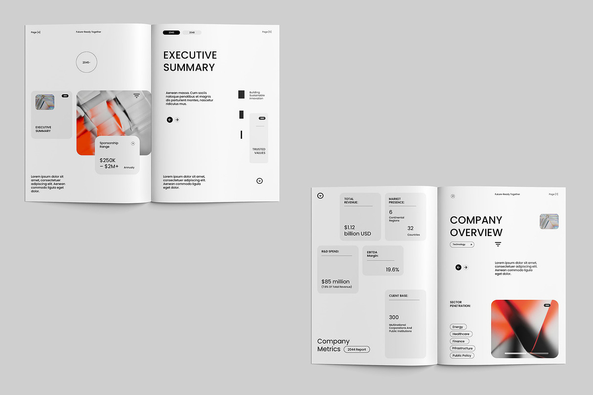 Minimalist Sponsorship Proposal preview 7
