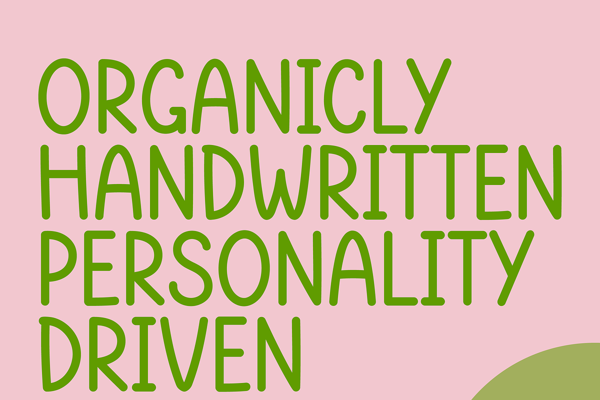 Resepee Font, a Handwritten Font by noonsun (Photo 3 of 6)