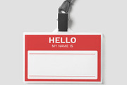 Name Tag template printable, a Stationery Template by ElephantArts (Thumbnail 4 of 7)