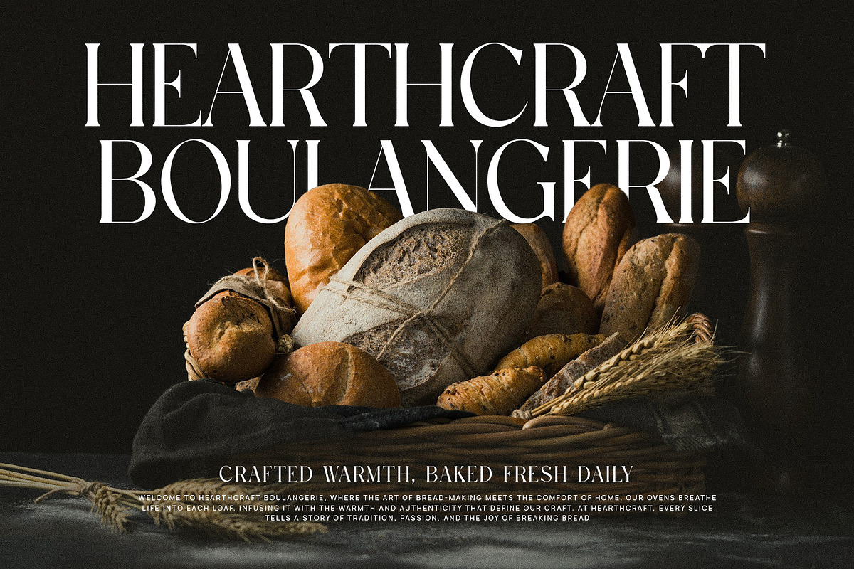Vogue Elegant Serif Font, a Serif Font by Perfectype (Photo 4 of 6)