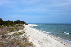 Beach at Baltic Sea on Hel Peninsula