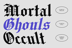 CS Bristol Blackletter Font