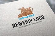 New Ship Logo Template, a Branding & Logo Template by DesignMarket (Thumbnail 1 of 2)