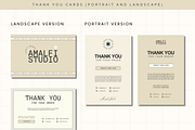 Canva Modern Branding Kit Template, a Branding & Logo Template by Branding Babe Co. (Thumbnail 5 of 9)