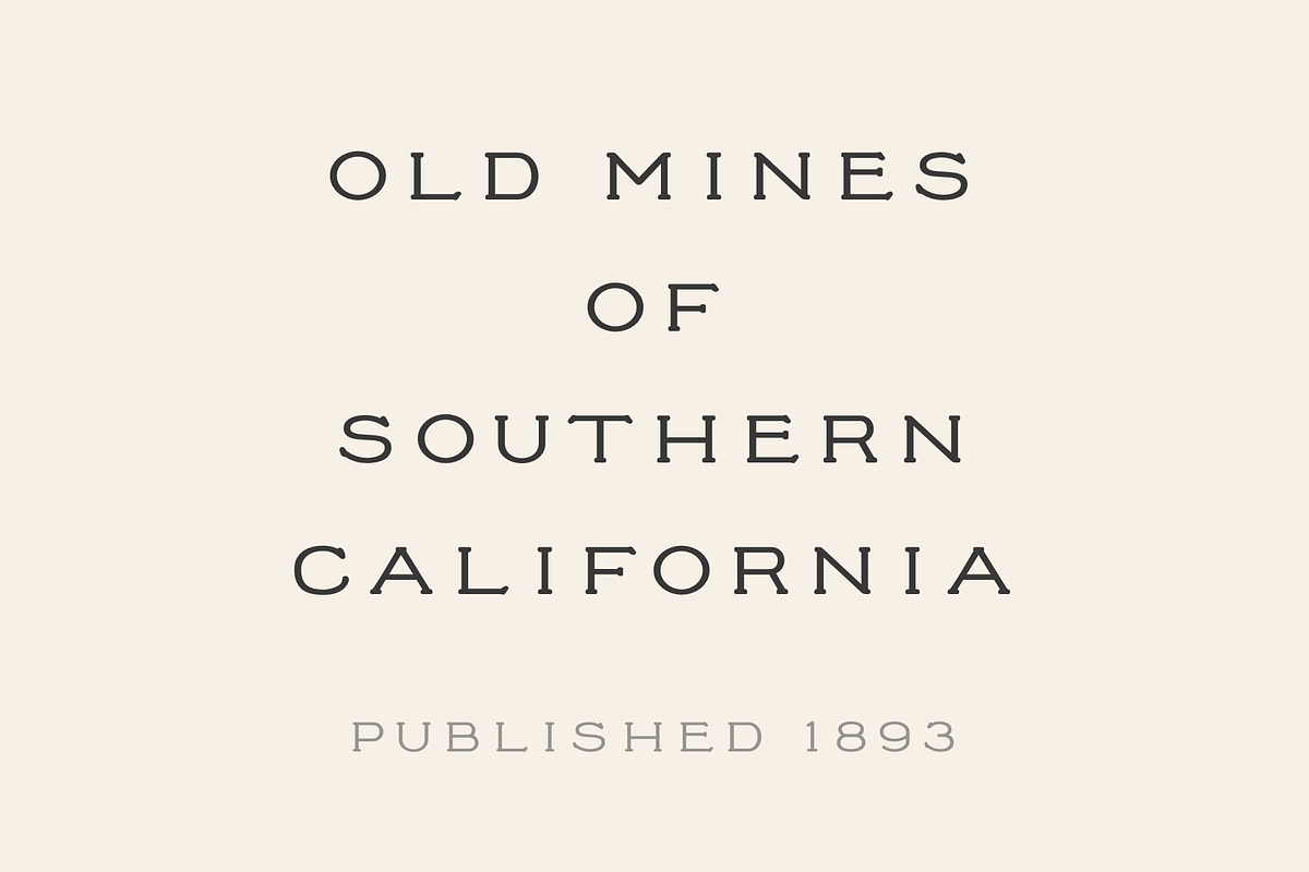 Prospect, Display font, a Font by Pilgrim Fonts (Photo 2 of 4)