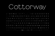 Cottorway Display Typeface, a Sans Serif Font by Foxtype (Thumbnail 2 of 11)