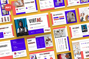 Virtae Creative CV Resume Powerpoint, a Presentation Template by kerismaker (Thumbnail 1 of 5)